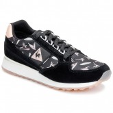 Le Coq Sportif Eclat Femme Bird Of Paradise Noir / Rose Chaussures Baskets Basses Original